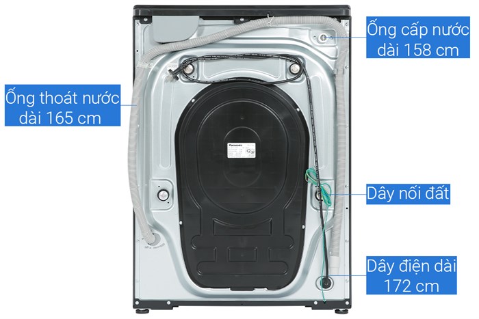 Máy giặt sấy Panasonic Inverter giặt 10.5 giặt –&nbsp; sấy 6 kg NA-S056FR1BV